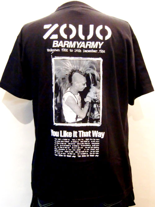 更新0526 □ZOUO + BOLLOCKS OFFCIAL T SHIRT□入荷