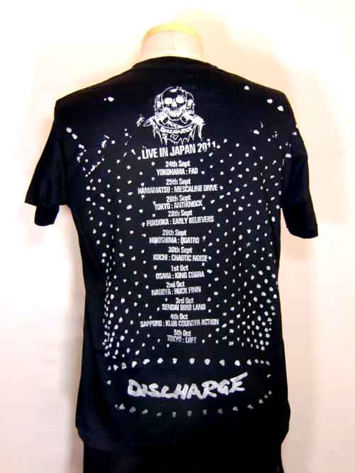 fuudobrain×Discharge ツアー 長袖 Tシャツ ロンT XL fuudobrain×Discharge ツアー 長袖 Tシャツ ロンT XL