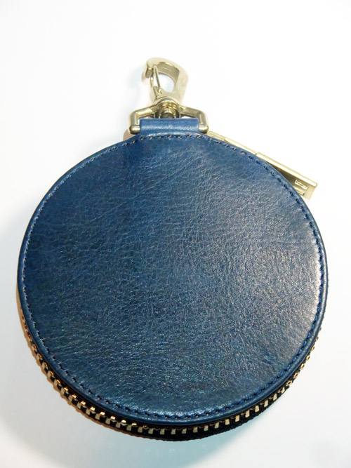 更新1219□【black means】Embroidery Circle Pouch/Purse□販売開始