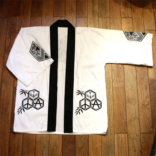 更新0720□blackmeans_法被 HAPPI COAT□販売開始 | FUUDOBRAIN