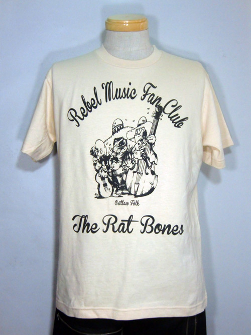 柳家睦THE RAT BONES ROCKABILLY Tシャツ Ｓサイズ 値下げ【柳家睦】ラットボーンズTシャツ - メルカリ