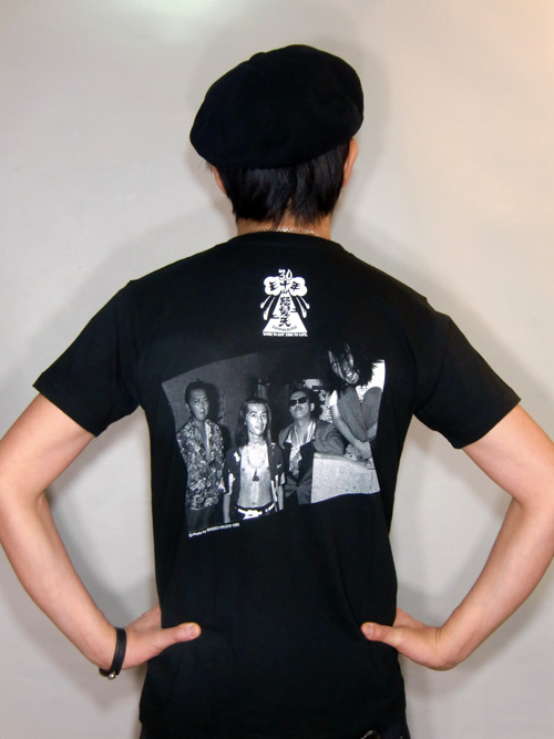 【新品未使用】銀牙 怒髪天 コラボ Tシャツ Lサイズ 半袖 更新1112□怒髪天xFUUDOBRAIN Tシャツ□予約締切間近