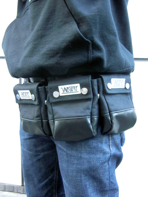 WHATEVER（ワットエバー） 3連ウエストポーチ 3REN POUCH(3連ポーチ) || ACT(アクト) Official Site || SKATEBOARD