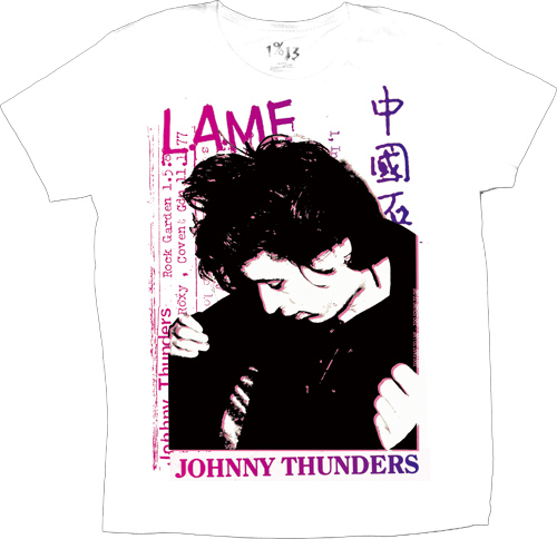 更新0719□1%13_JOHNNY THUNDERS T SHIRT□最終入荷 更新0719□1%13_JOHNNY THUNDERS T SHIRT□最終入荷