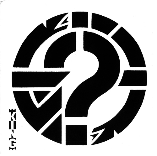 超希少 crass Dave King 作品　punk British Punk Crass. David King Stencil Art. Heartfield