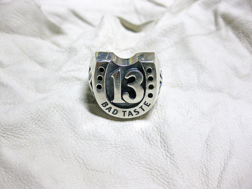 更新0925□BAD TASTE_SILVER RING 【13個数限定品】□WEB限定販売