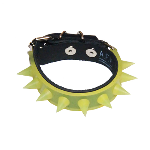 更新1215□A.F.P. / CLONE_RUBBER SPIKE WRISTBAND CLEAR COLOUR□販売