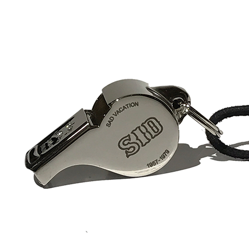 Peel and lift Sid vicious ホイッスル 新品未使用品 更新0303□FOR SID VICIOUS ONLY! acme whistle necklaces□販売