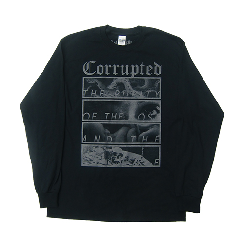 Corrupted Tシャツ XL ブラック フードブレイン限定 更新0316□Corrupted 2017 Official Merchandise□店頭販売告知