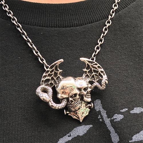更新0427□GASTUNK_VANISHING SKULL / DEAD SONG silver 925