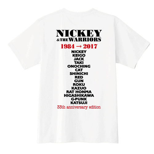 更新0907□NICKEY & THE WARRIORS 新作Tシャツ□ | FUUDOBRAIN TOKYO BLOG