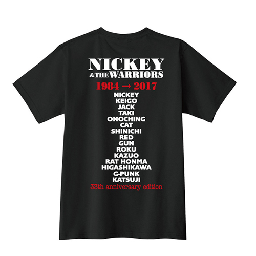 更新0907□NICKEY & THE WARRIORS 新作Tシャツ□ | FUUDOBRAIN TOKYO BLOG