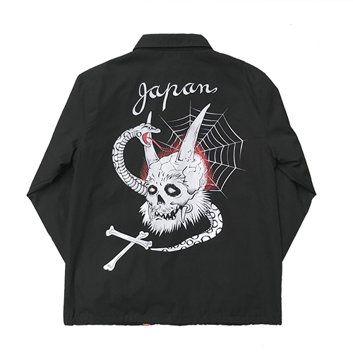 更新0926□blackmeans_ONI SKULL COACH JACKET / T SHIRT□予約