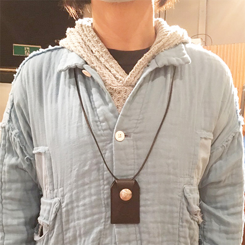 更新0222□【blackmeans】LEATHER OMAMORI CASE□近日入荷