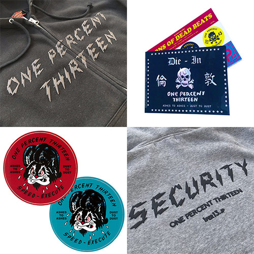 試着のみ　one percent thirteen 1%13 44 punk 更新0221□One percent thirteen 最新リリース vol.02□最終告知