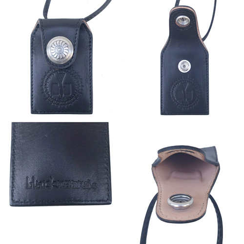 更新0826□【blackmeans】 LEATHER OMAMORI CASE□販売告知