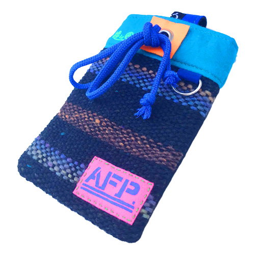 日本最大の 更新1104□ACT x A.F.P._手織りニットポーチ□販売告知 バッグ