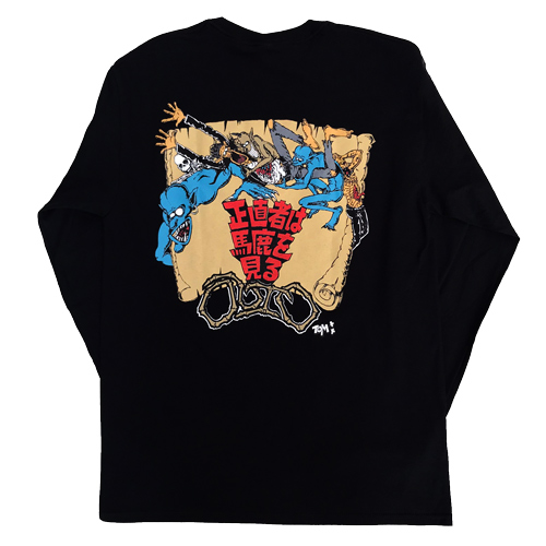 更新1130□OUTO_正直者は馬鹿を見る LONG SLEEVE T SHIRT□販売告知 | FUUDOBRAIN TOKYO BLOG