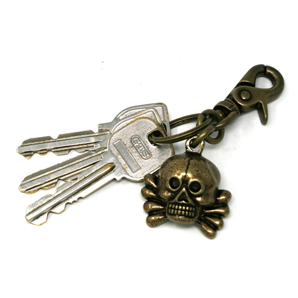 CATANA ジャーマンスカル　キーホルダー　fuudobrain 更新1215□CATANA_DEATH HEAD HEAVY METAL KEY HOLDER / ZIP UP HOODIE