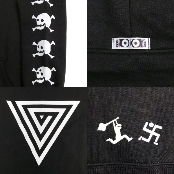 更新1215□CATANA_DEATH HEAD HEAVY METAL KEY HOLDER / ZIP UP HOODIE