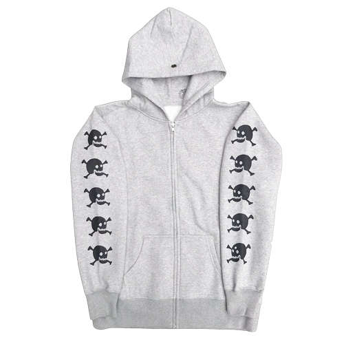 更新1215□CATANA_DEATH HEAD HEAVY METAL KEY HOLDER / ZIP UP HOODIE