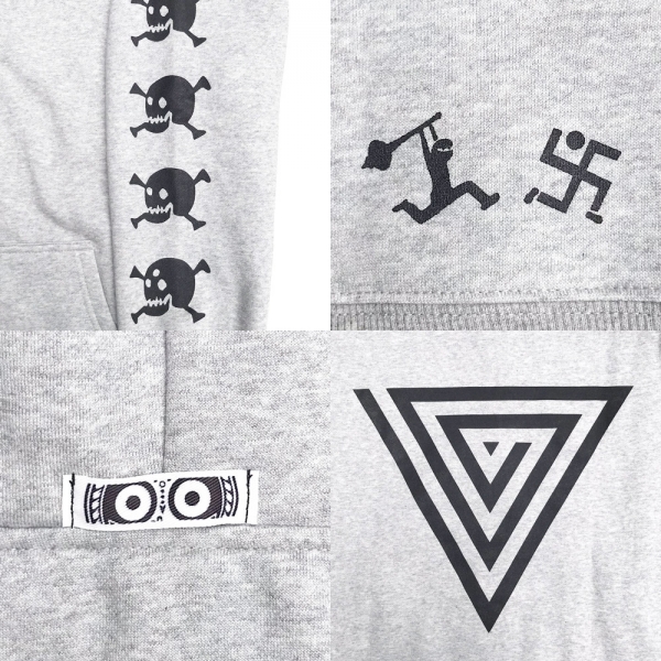 更新1215□CATANA_DEATH HEAD HEAVY METAL KEY HOLDER / ZIP UP HOODIE