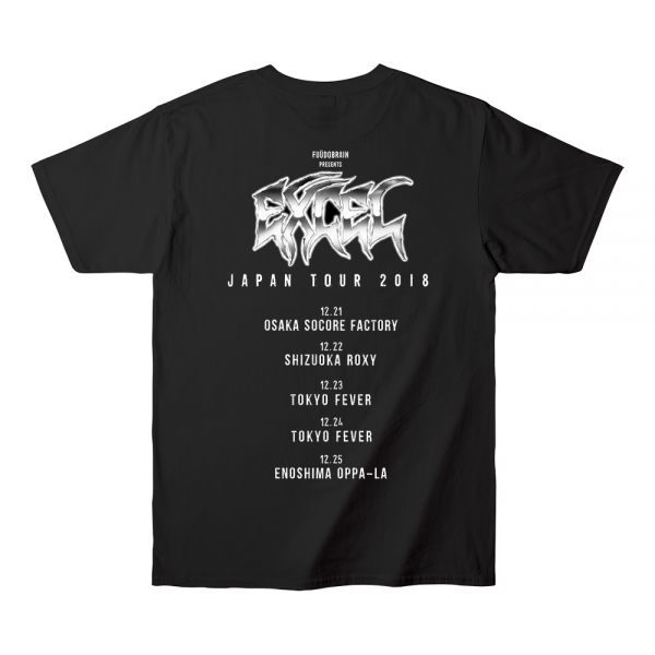 更新1229□EXCEL JAPAN TOUR T SHIRT□追加生産 | FUUDOBRAIN 更新1229□EXCEL JAPAN TOUR T SHIRT□追加生産 | FUUDOBRAIN