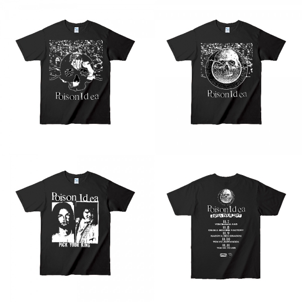 更新1031□POISON IDEA JAPAN TOUR MERCHANDISE□ | FUUDOBRAIN TOKYO BLOG