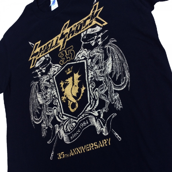 男闘呼組35th Anniversary クロスデザイン Tシャツ S 更新1223□SHELLSHOCK 35th Anniversary Merchandise□最終予約