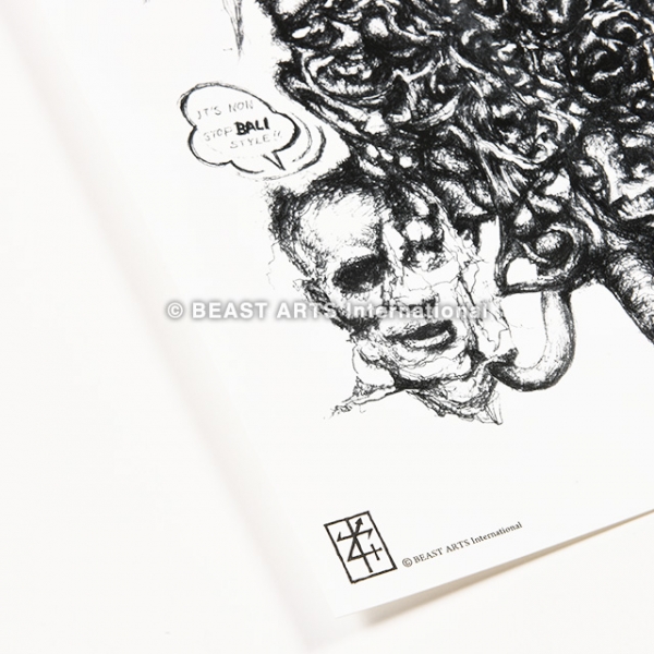 横山SAKEVI 画集　G.I.Z.M. Sakevi Yokoyama (G.I.S.M.) “Oppressive Liberation Spirit