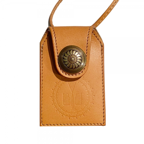 更新0121□【blackmeans】LEATHER CHARM NECKLACE【御守ケース