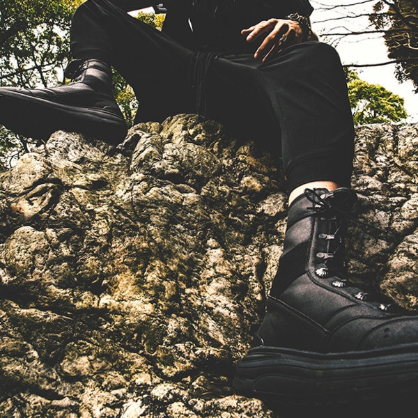 GARA×SUVSOLE ブーツ　付属品全て付き 最終値引き 新品】GARA✖︎SUVSOLE ブーツスニーカー - メルカリ