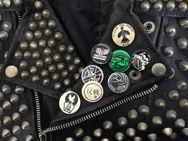 Yahoo!オークション - 鋲デニムベスト 鋲ジャン クラスト crust punk g
