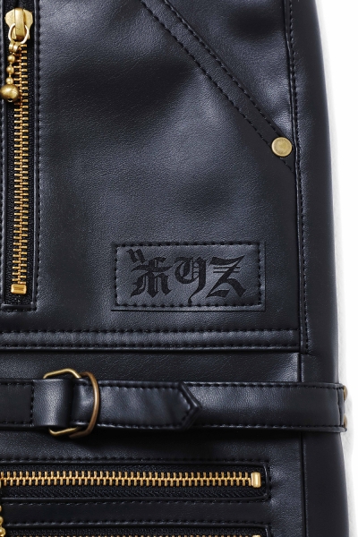 更新0126□blackmeans x Boris_Vegan Leather Pants□一般販売案内