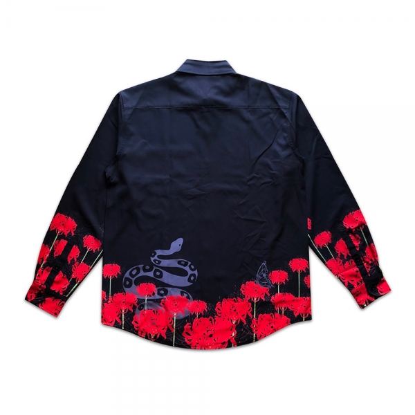 更新0917□HANG_犯具 : 彼岸花と髑髏月光 SHIRT□予約開始 更新0917□HANG_犯具 : 彼岸花と髑髏月光 SHIRT□予約開始