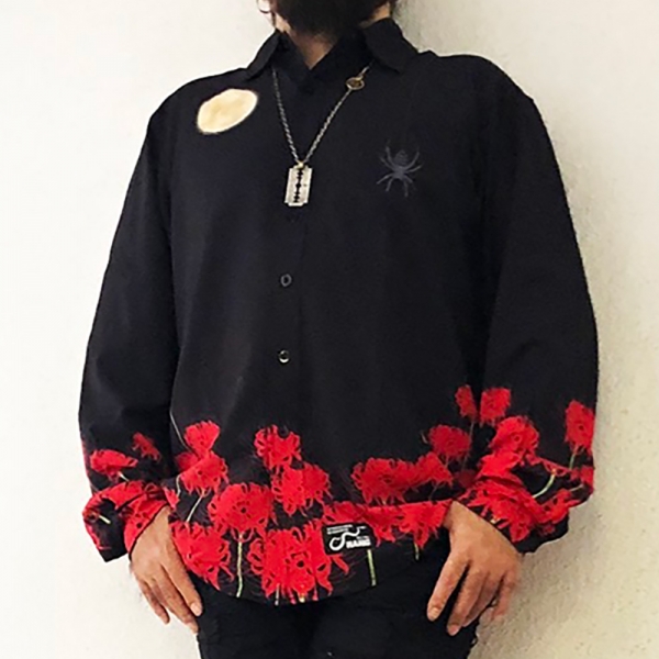 更新0917□HANG_犯具 : 彼岸花と髑髏月光 SHIRT□予約開始 更新0917□HANG_犯具 : 彼岸花と髑髏月光 SHIRT□予約開始