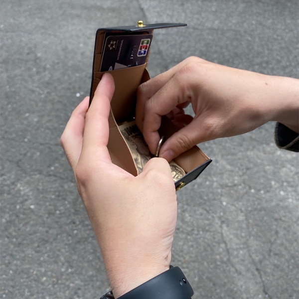 更新0828□【blackmeans】LEATHER CONCISE WALLET□販売開始