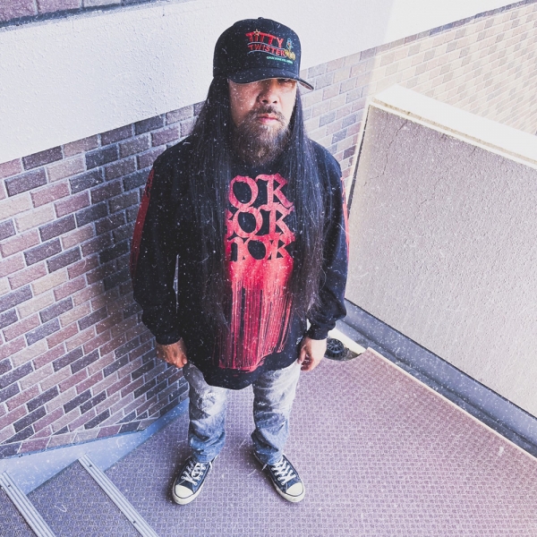 新品【ロアーガンズ】AddElm LONG SLEEVE 長袖ポロシャツ 黒 L LOS ANGELES APPAREL（ロサンゼルスアパレル）の「LOS ANGELES