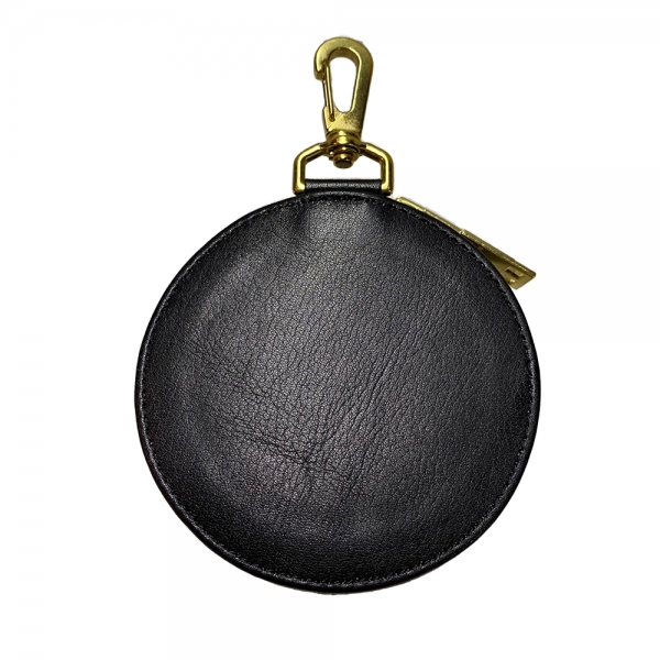 更新0530□【blackmeans】embroidery circle pouch / purse□in stock