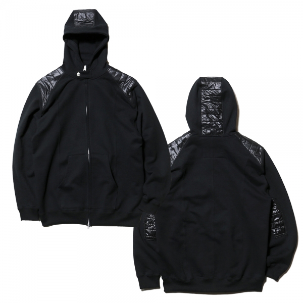 更新0217□PUNK TRIBE_OPEN MIND PADDED ZIP UP HOODIE□Now On