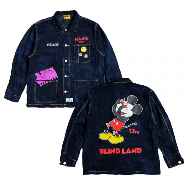 更新0215□HANG_BLIND LAND denim coverall jacket □Out Now 更新0215□HANG_BLIND LAND denim coverall jacket □Out Now