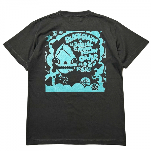 black ganion ORdER split Tシャツ 入手困難 更新0530□BLACK GANION / ORdER Split TEE□一般販売開始