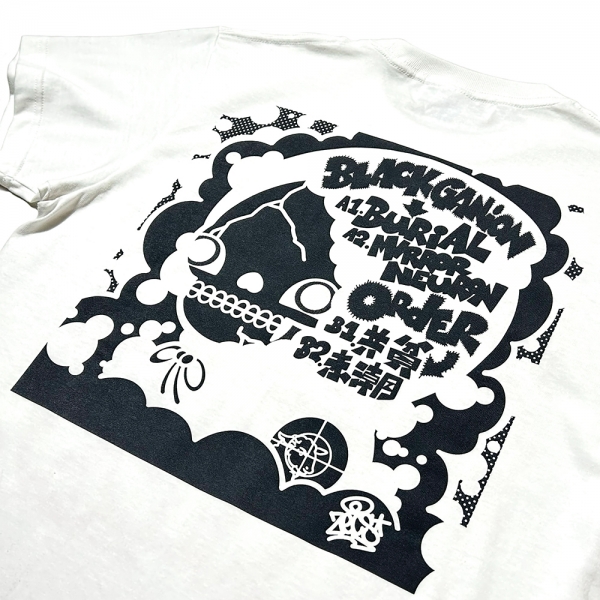 black ganion ORdER split Tシャツ 入手困難 更新0530□BLACK GANION / ORdER Split TEE□一般販売開始