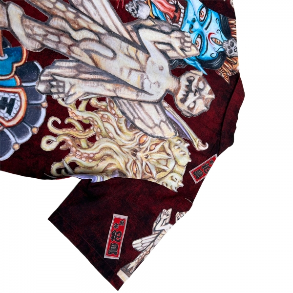 更新0522□HANG【犯具 邪神斬捨五面】ALOHA Shirt & Shorts□ご予約  