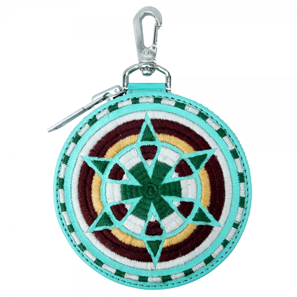 更新0621□【blackmeans】 Embroidery Circle Pouch new color 更新0621□【blackmeans】 Embroidery Circle Pouch new color