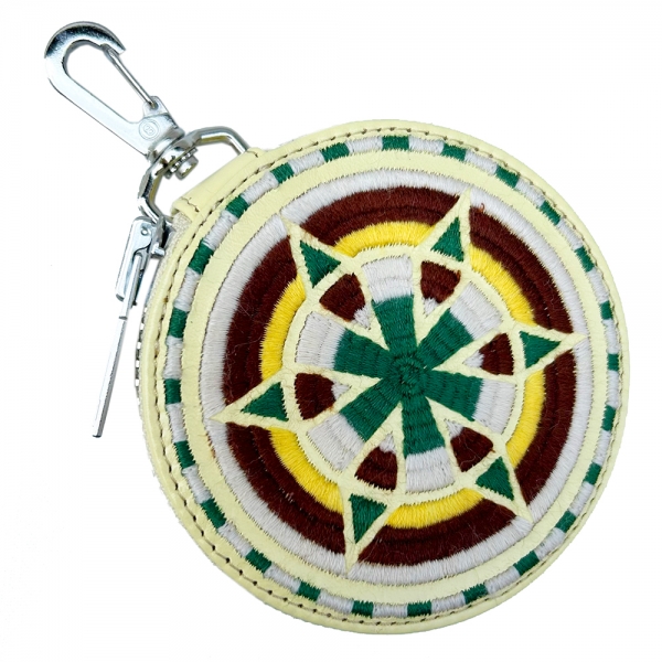 更新0621□【blackmeans】 Embroidery Circle Pouch new color 更新0621□【blackmeans】 Embroidery Circle Pouch new color