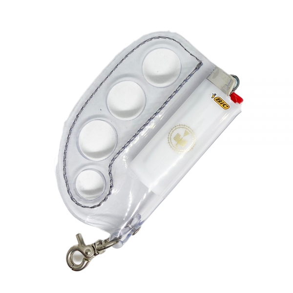 更新0626□【blackmeans】CLEAR KNUCKLE LIGHTER CASE□In stock