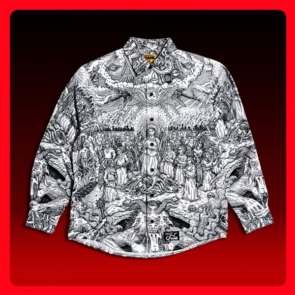 日本最大級 更新0918□HANG_Heaven & Hell Shirt□予約受付中 | FUUDOBRAIN トップス