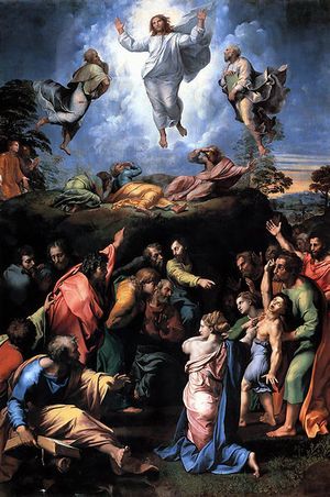 Rafello Sanzio, La Trasfigurazione - Roma Pinacoteca Vaticana