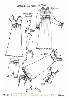 ©Nadene of http://practicalpages.wordpress.com Jane Austen 1800s